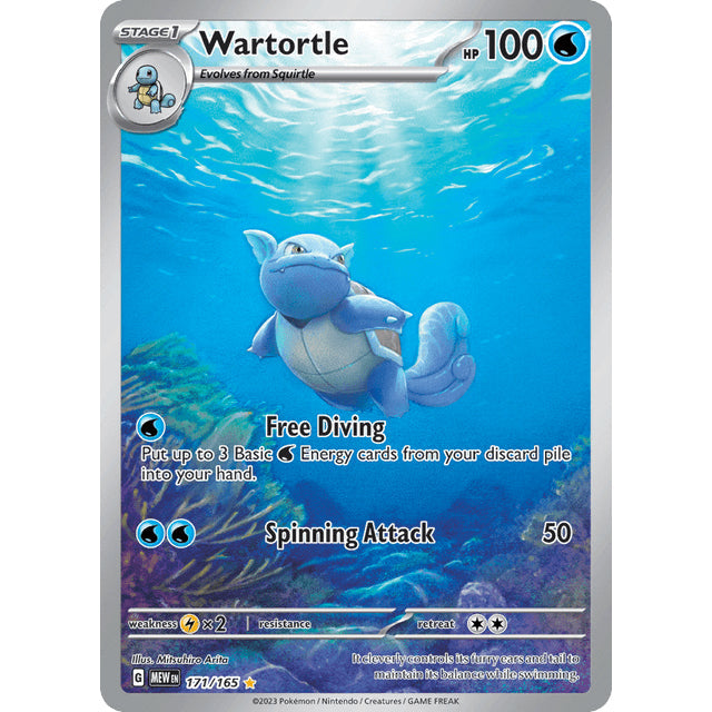 PKM [SV03.5-MEW-171 IR] Wartortle - 171/165