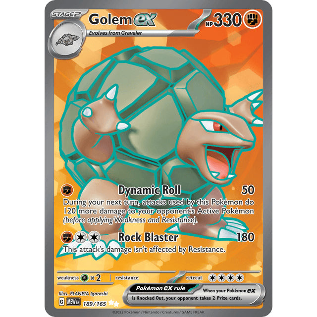 PKM [SV03.5-MEW-189 UR] Golem ex - 189/165