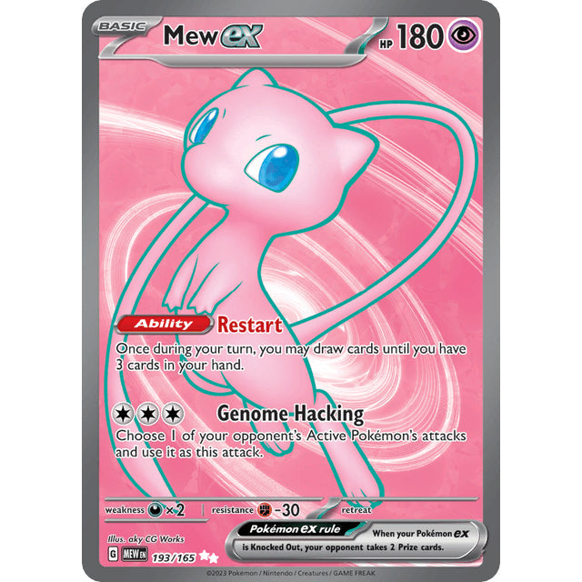 PKM [SV03.5-MEW-193 UR] Mew ex - 193/165