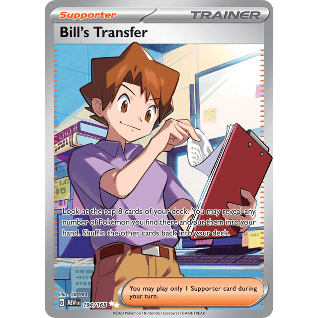 PKM [SV03.5-MEW-194 UR] Bill's Transfer - 194/165