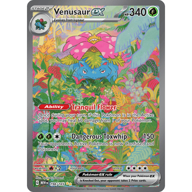 PKM [SV03.5-MEW-198 SIR] Venusaur ex - 198/165