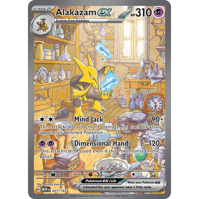 PKM [SV03.5-MEW-201 SIR] Alakazam ex - 201/165