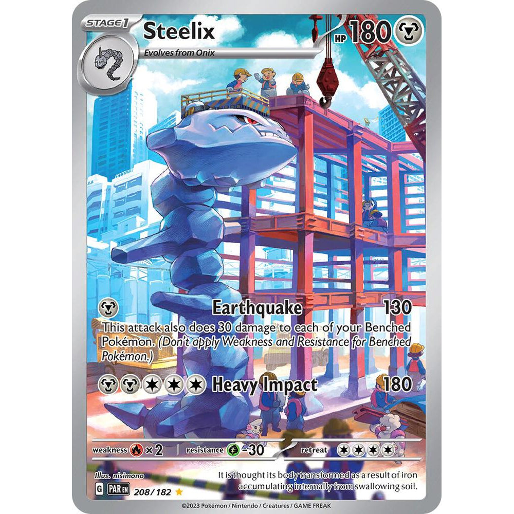 PKM [SV04-PAR-208 IR] Steelix - 208/182