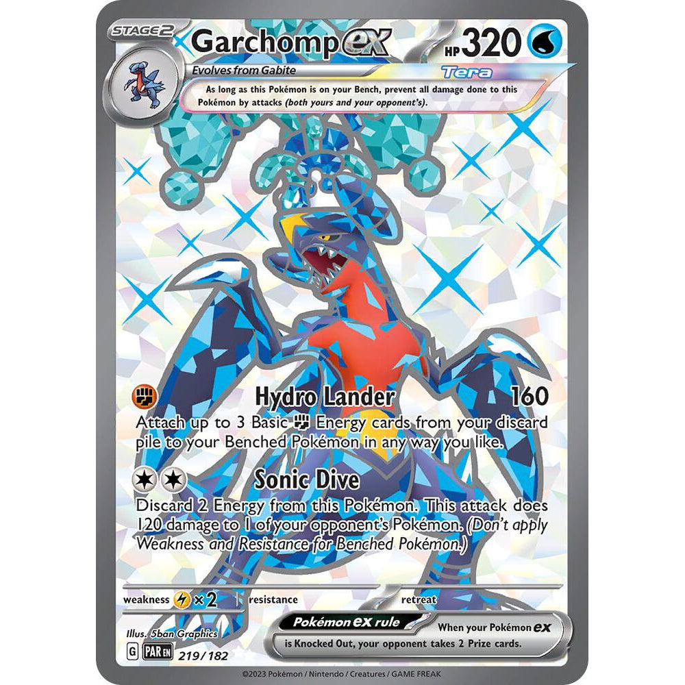 PKM [SV04-PAR-219 UR] Garchomp ex - 219/182