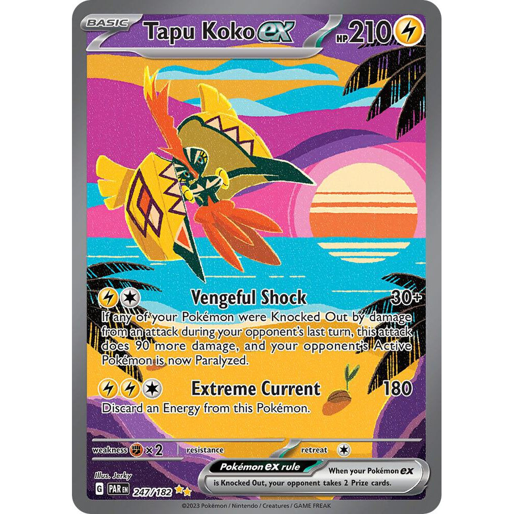 PKM [SV04-PAR-247 SIR] Tapu Koko ex - 247/182