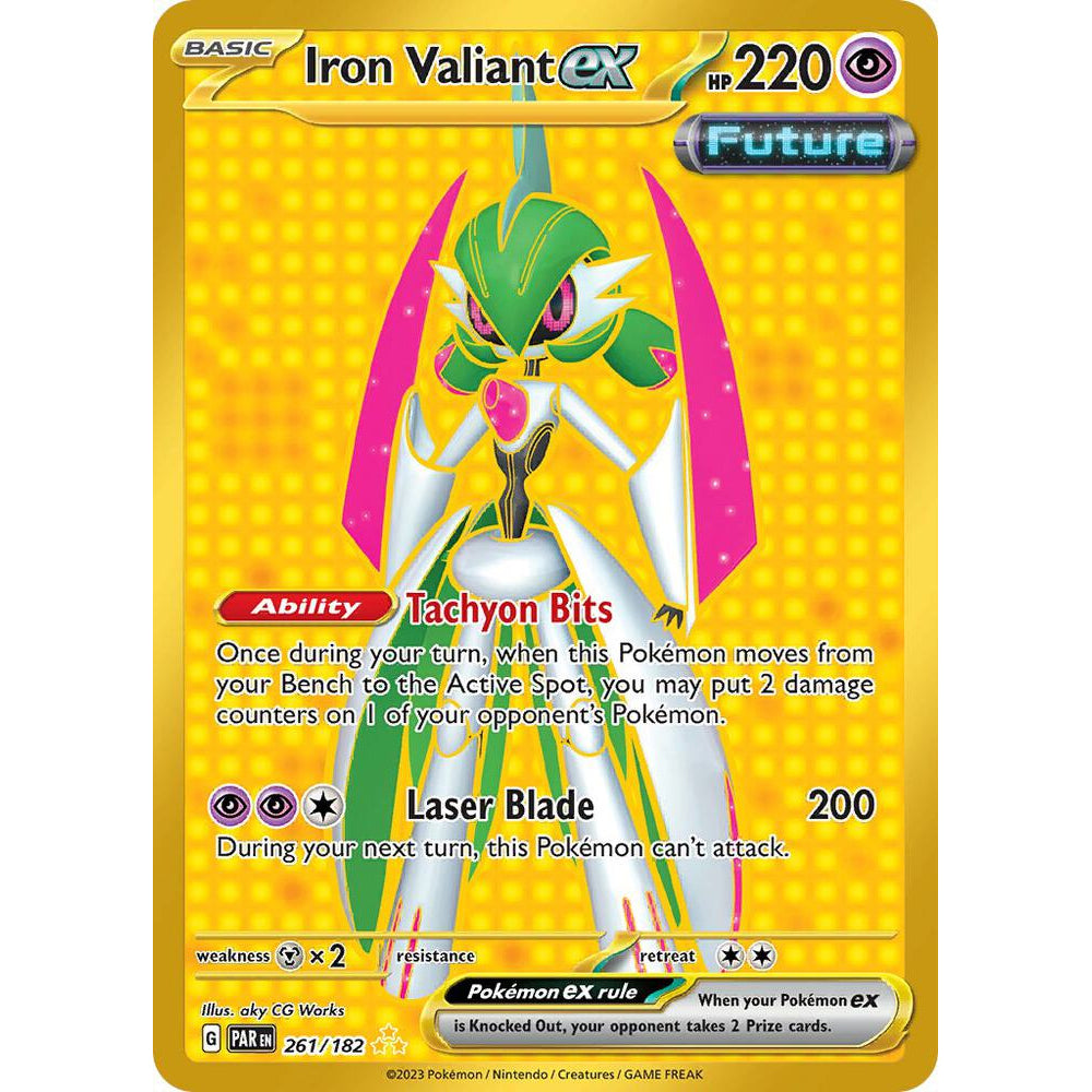 PKM [SV04-PAR-261 HR] Iron Valiant ex - 261/182