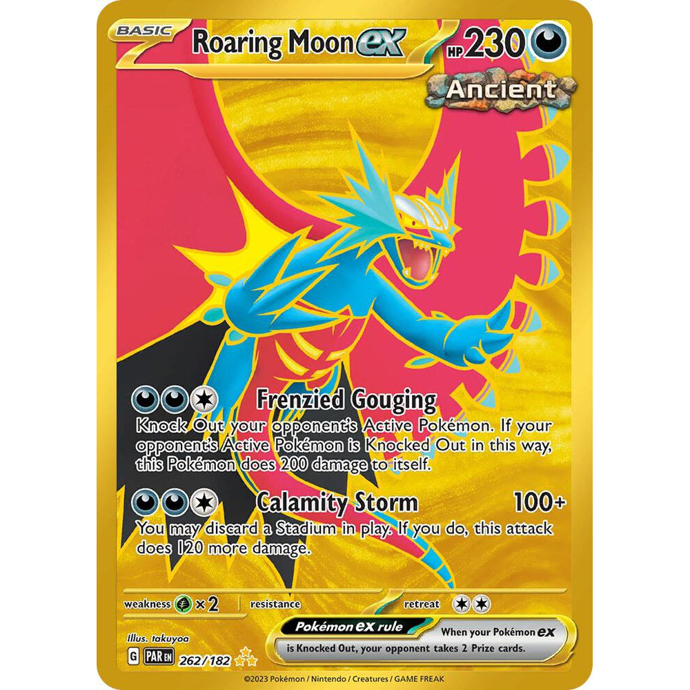 PKM [SV04-PAR-262 HR] Roaring Moon ex - 262/182