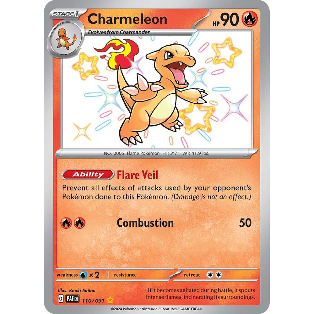 PKM [SV04.5-PAF-110 SR] Charmeleon - 110/091