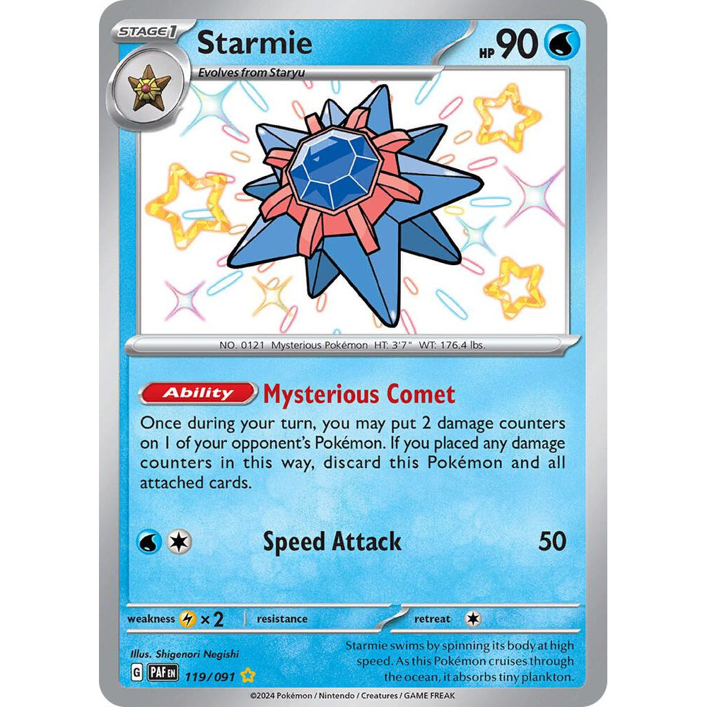 PKM [SV04.5-PAF-119 SR] Starmie