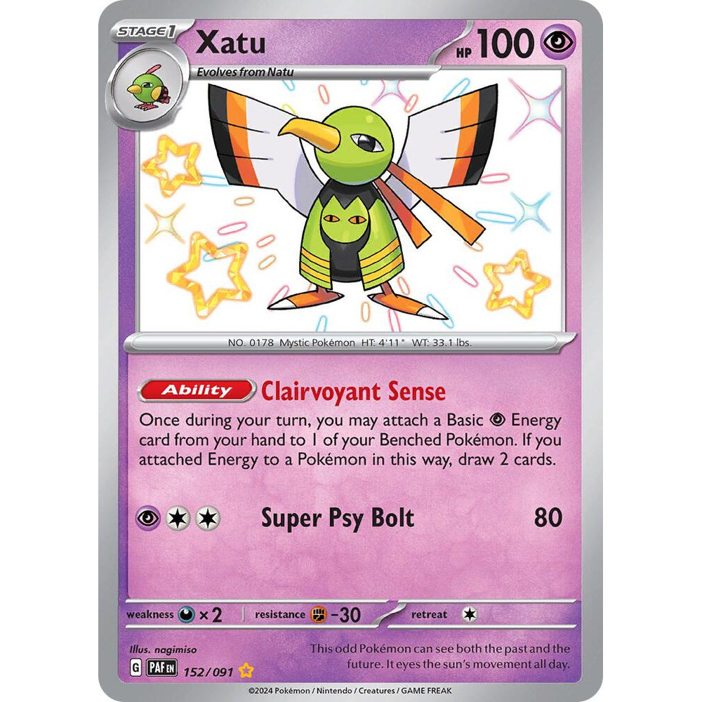 PKM [SV04.5-PAF-152 SR] Xatu - 152/091