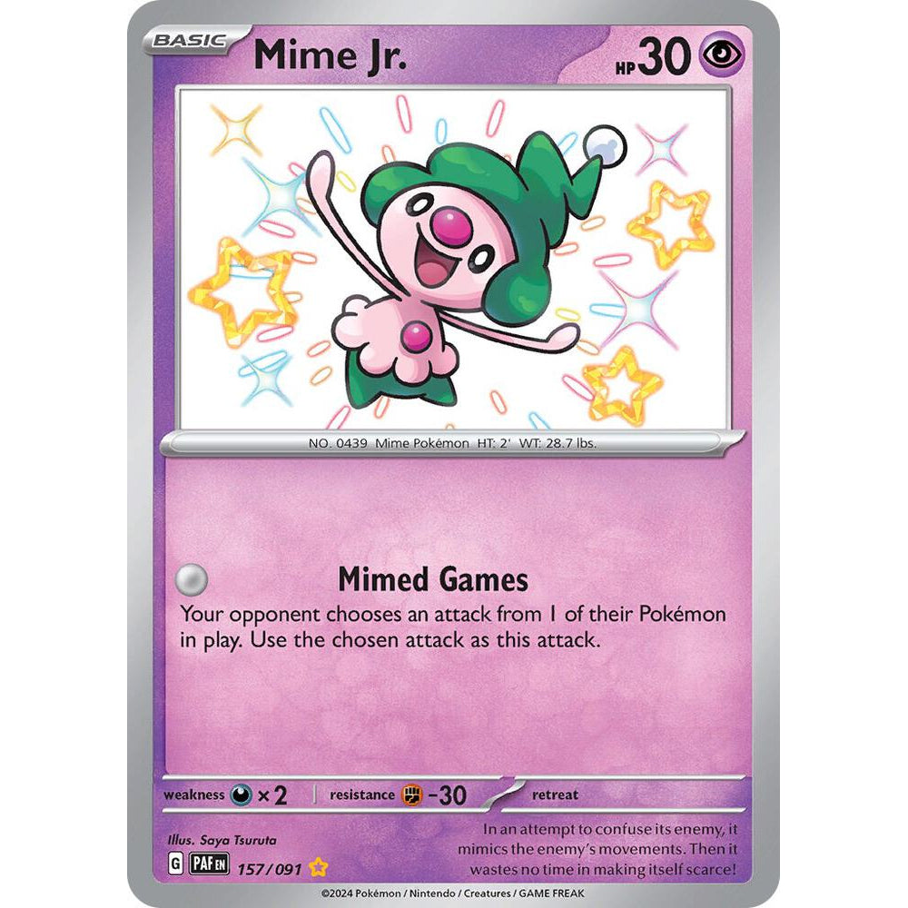 PKM [SV04.5-PAF-157 SR] Mime Jr. - 157/091