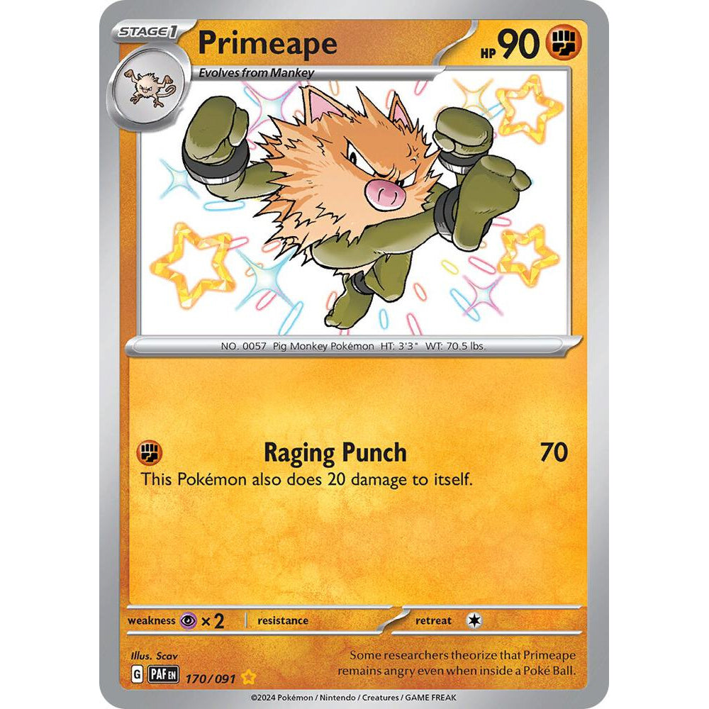 PKM [SV04.5-PAF-170 SR] Primeape - 170/091