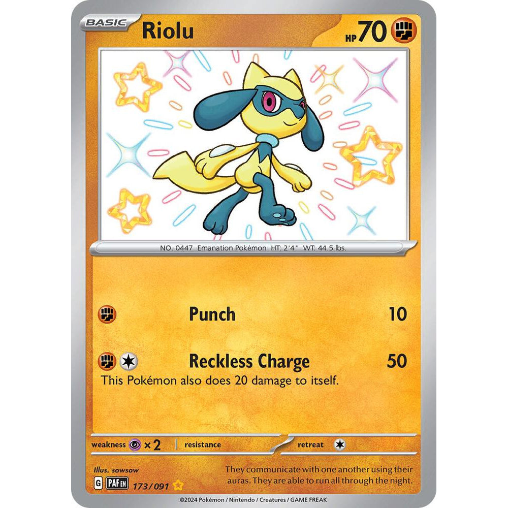 PKM [SV04.5-PAF-173 SR] Riolu
