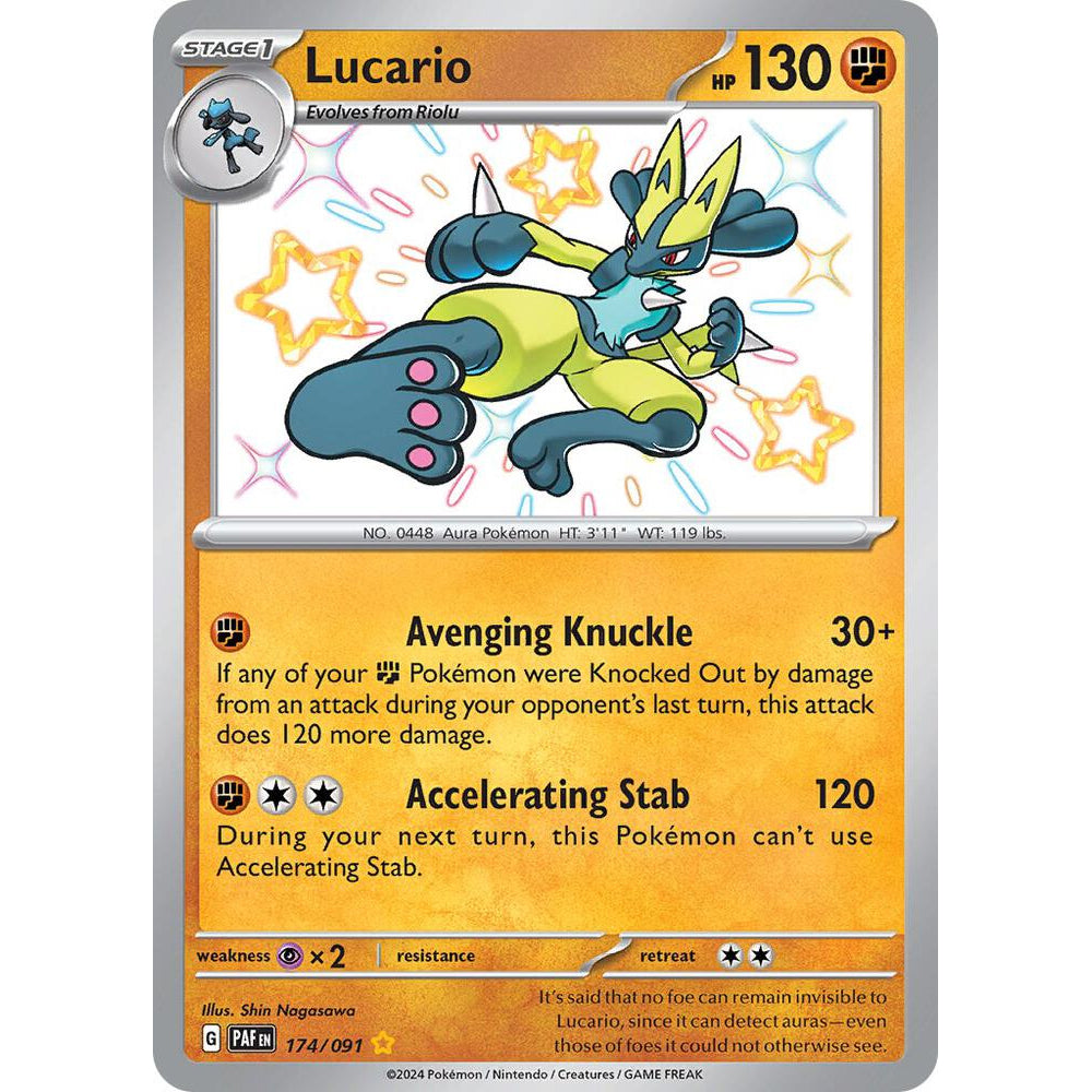 PKM [SV04.5-PAF-174 SR] Lucario