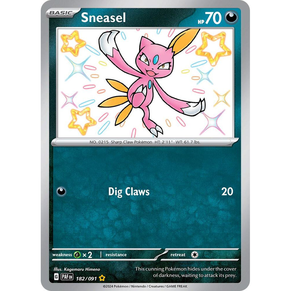 PKM [SV04.5-PAF-182 SR] Sneasel