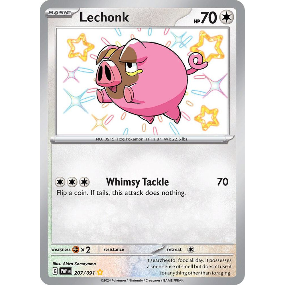 PKM [SV04.5-PAF-207 SR] Lechonk - 207/091
