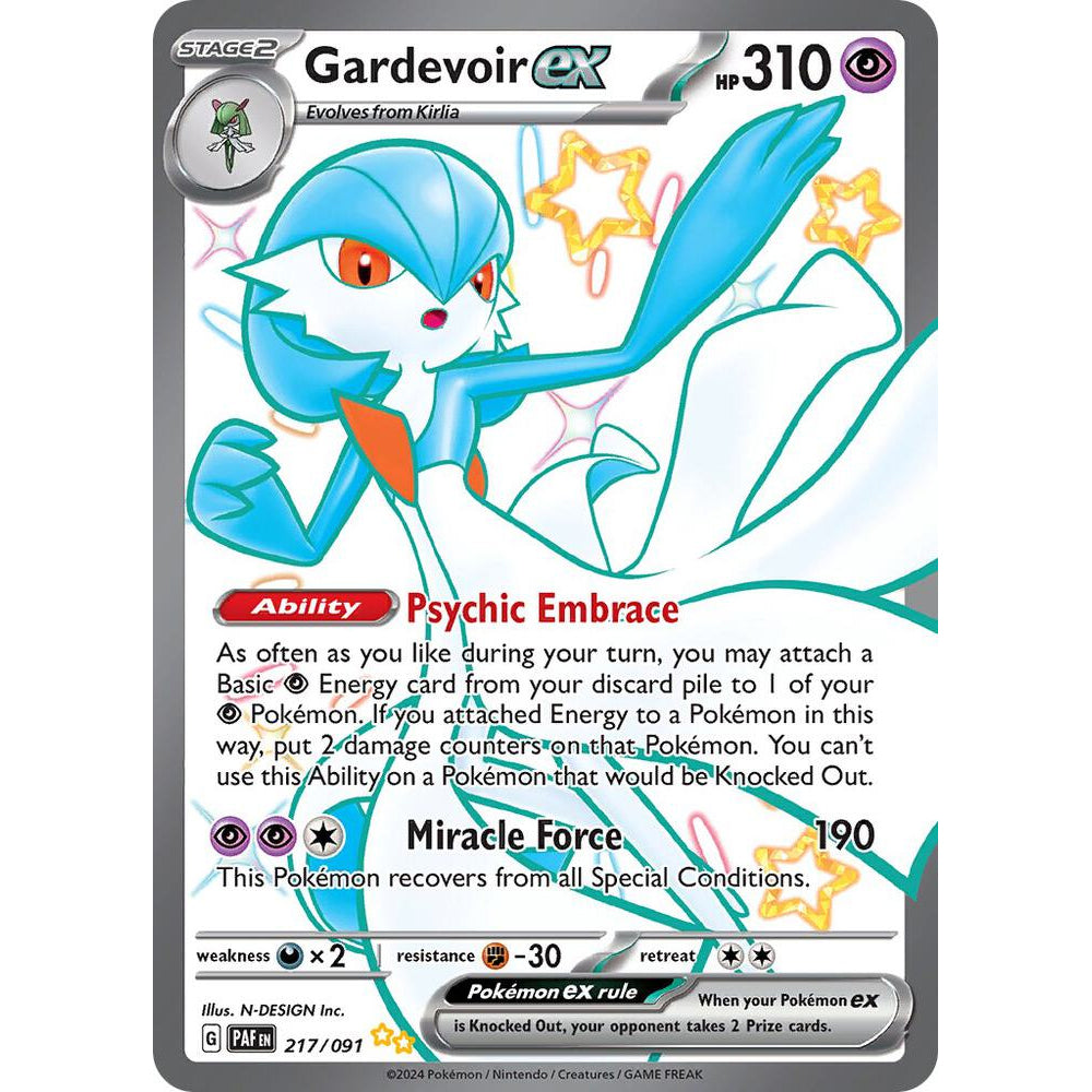 PKM [SV04.5-PAF-217 SUR] Gardevoir ex - 217/091