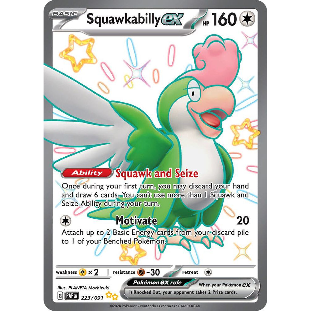 PKM [SV04.5-PAF-223 SUR] Squawkabilly ex - 223/091