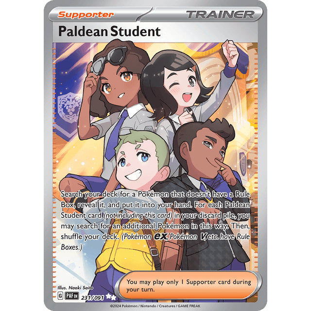 PKM [SV04.5-PAF-231 UR] Paldean Student - 231/091