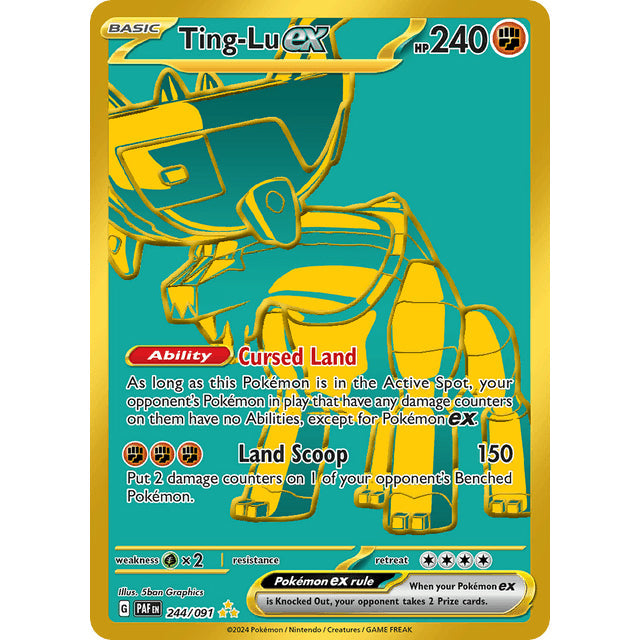 PKM [SV04.5-PAF-244 HR] Ting-Lu ex