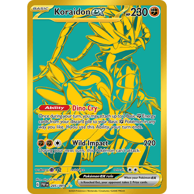 PKM [SV04.5-PAF-245 HR] Koraidon ex