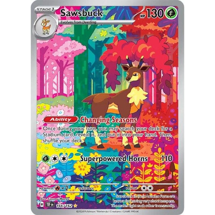 PKKM [SV05-TEF-166 IR] Sawsbuck - 166/162