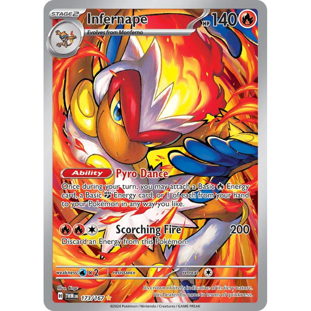 PKM [SV06-TWM-173 IR] Infernape - 173/167