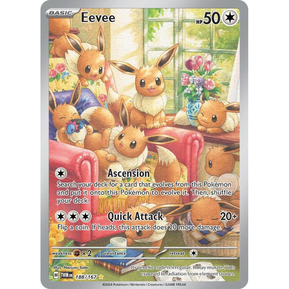 PKM [SV06-TWM-188 IR] Eevee - 188/167