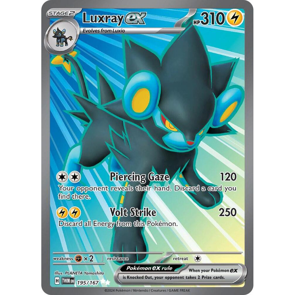 PKM [SV06-TWM-195 UR] Luxray ex - 195/167