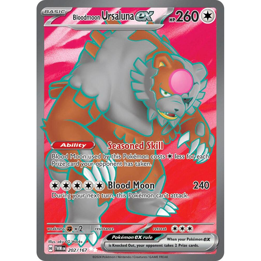 PKM [SV06-TWM-202 UR] Bloodmoon Ursaluna ex - 202/167