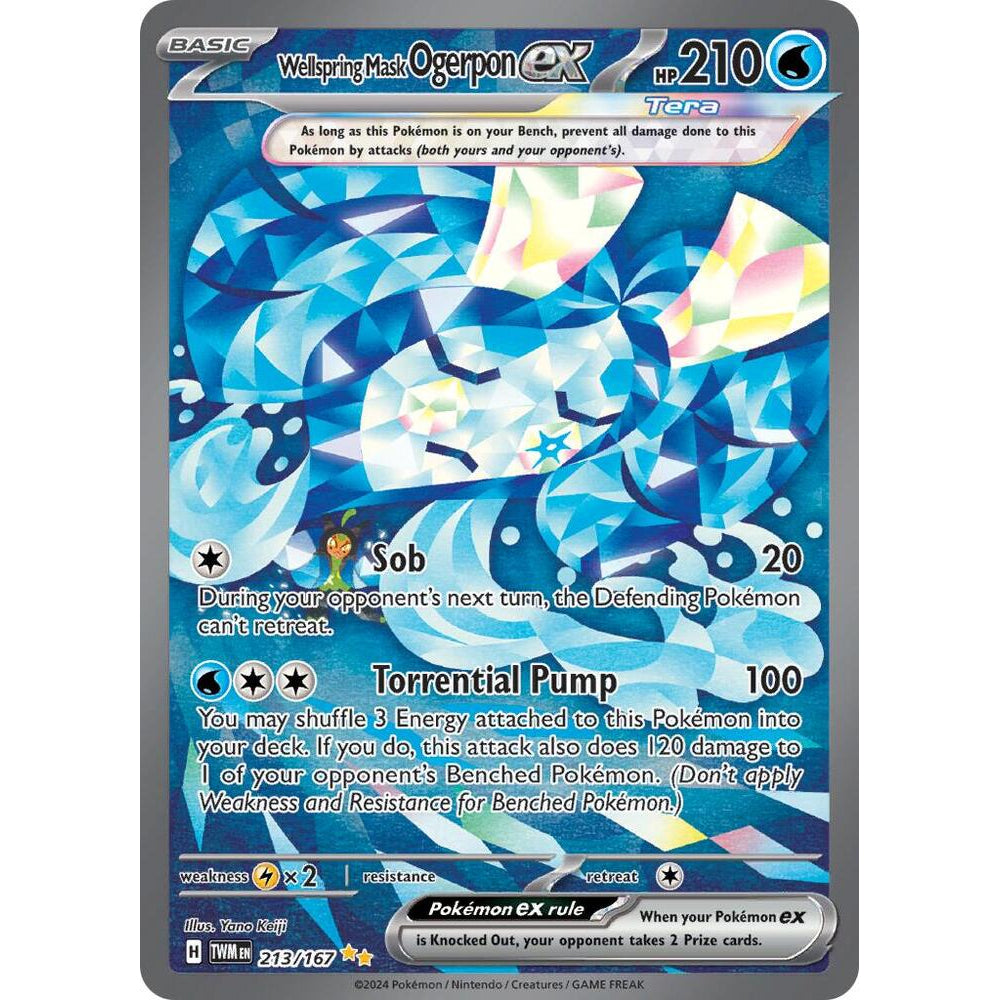 PKM [SV06-TWM-213 SIR] Wellspring Mask Ogerpon ex - 213/167
