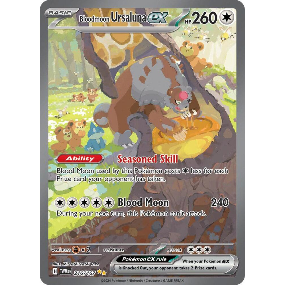 PKM [SV06-TWM-216 SIR] Bloodmoon Ursaluna ex - 216/167