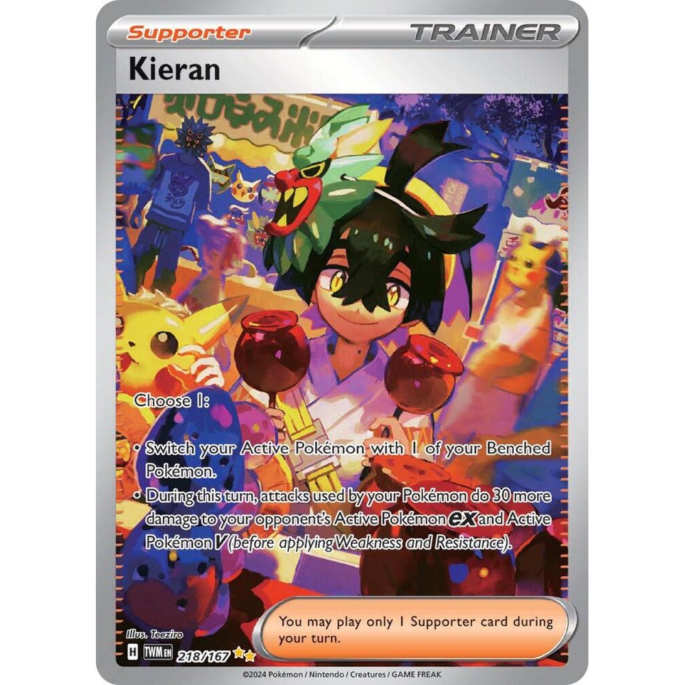 PKM [SV06-TWM-218 SIR] Kieran - 218/167