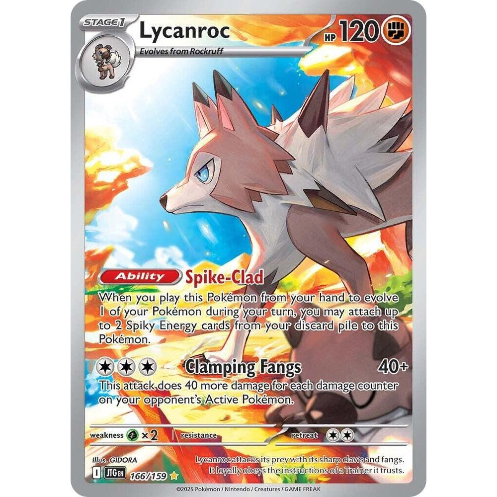 PKM [SV09-JTG-166 IR] Lycanroc - 166/159