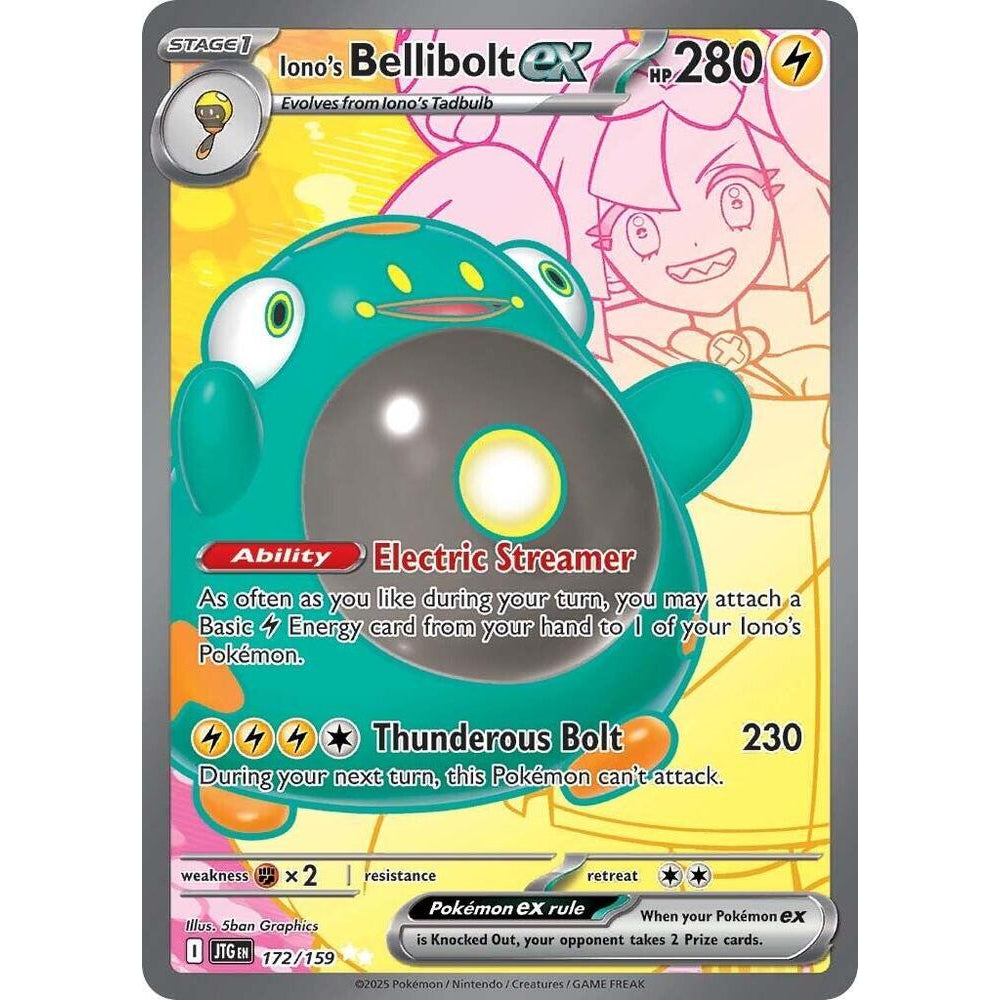 PKM [SV09-JTG-172 UR] Iono's Bellibolt ex - 172/159