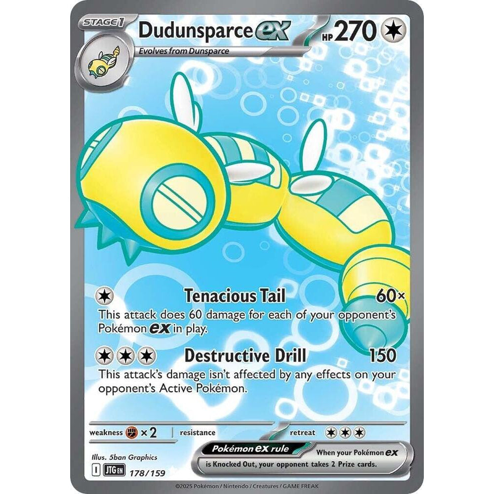 PKM [SV09-JTG-178 UR] Dudunsparce ex - 178/159