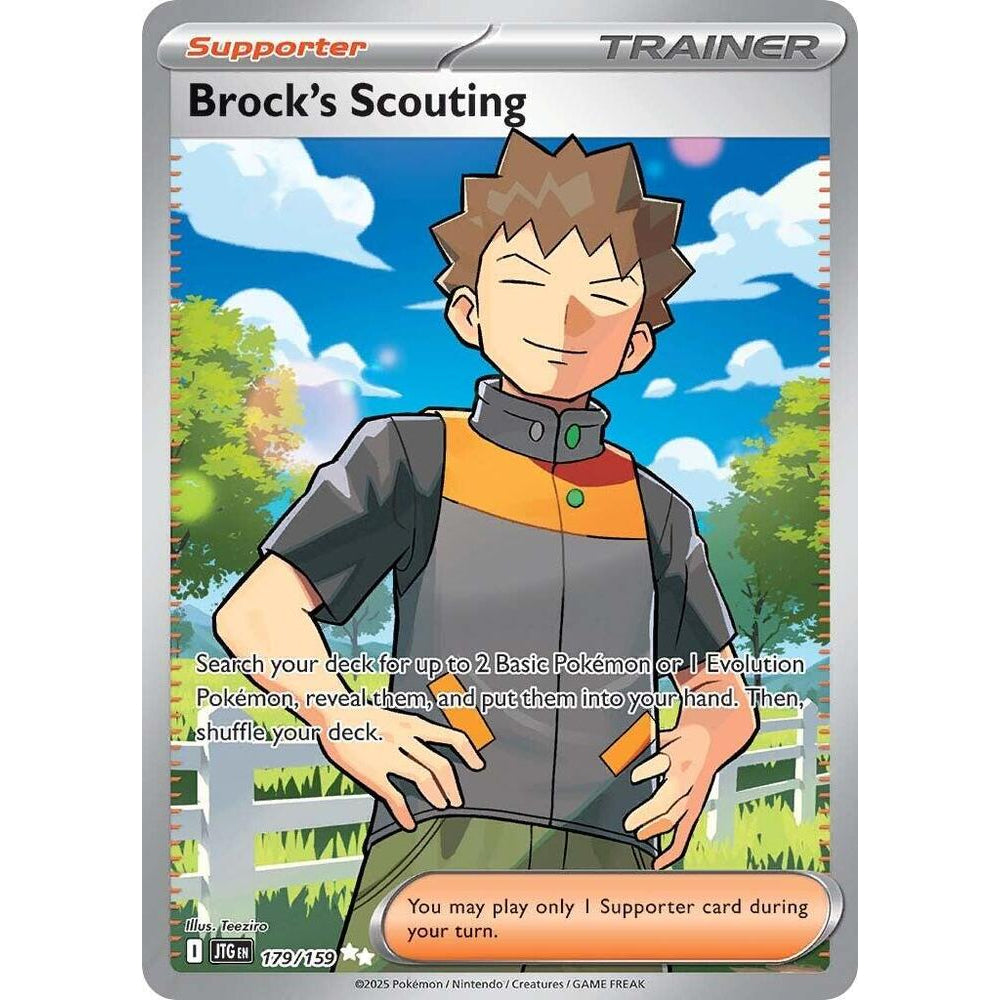 PKM [SV09-JTG-179 UR] Brock's Scouting - 179/159