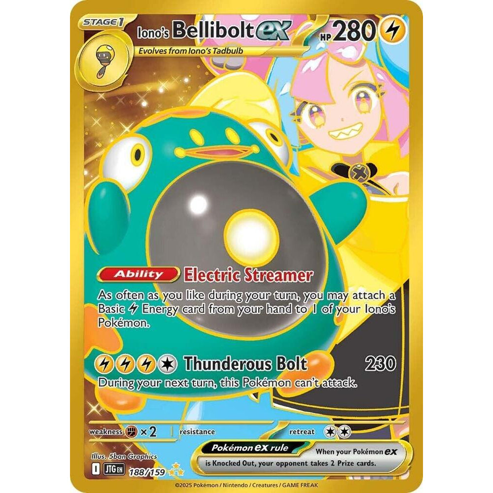 PKM [SV09-JTG-188 HR] Iono's Bellibolt ex - 188/159
