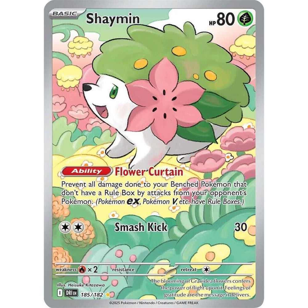 PKM [SV10-DRI-185 IR] Shaymin - 185/182