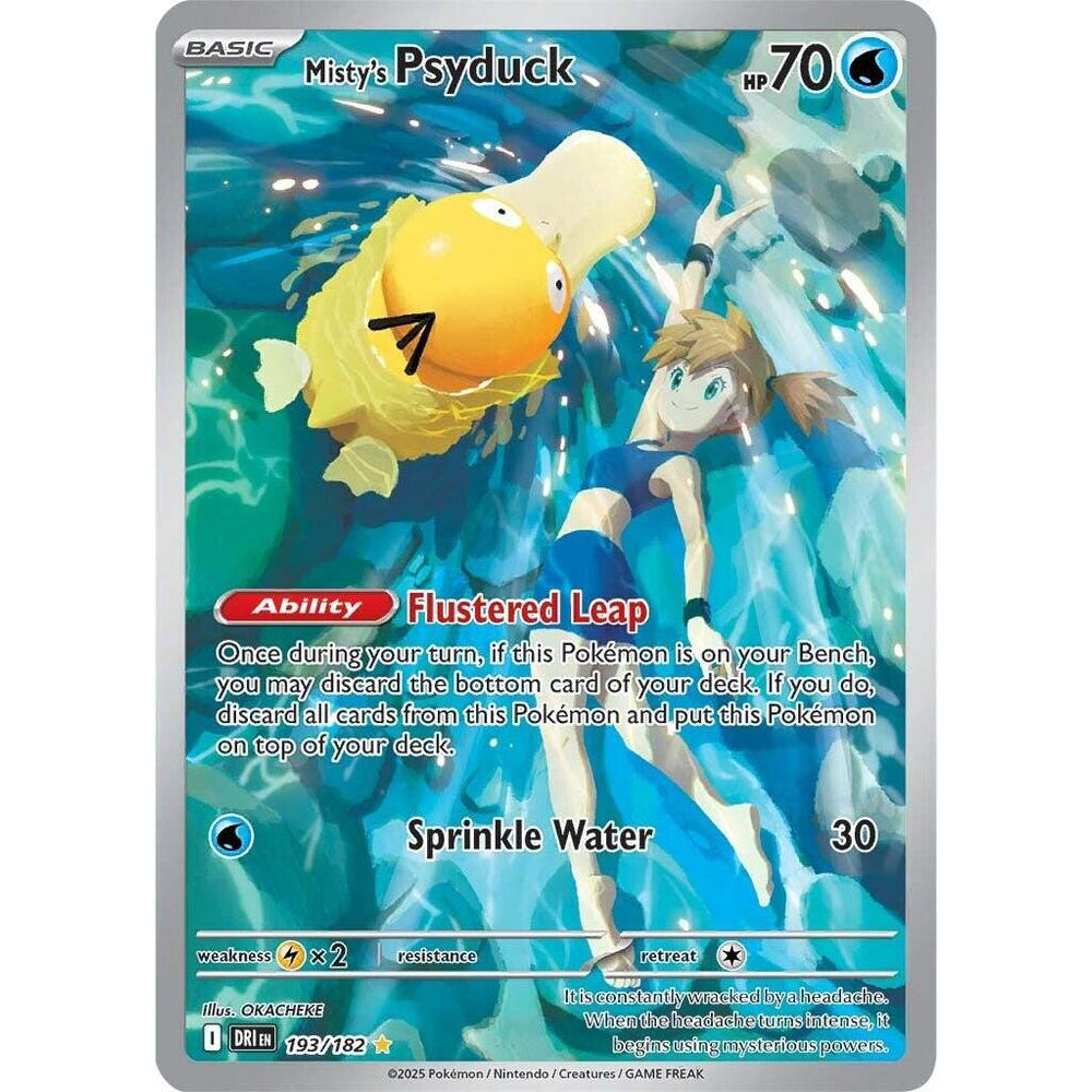 PKM [SV10-DRI-193 IR] Misty's Psyduck - 193/182