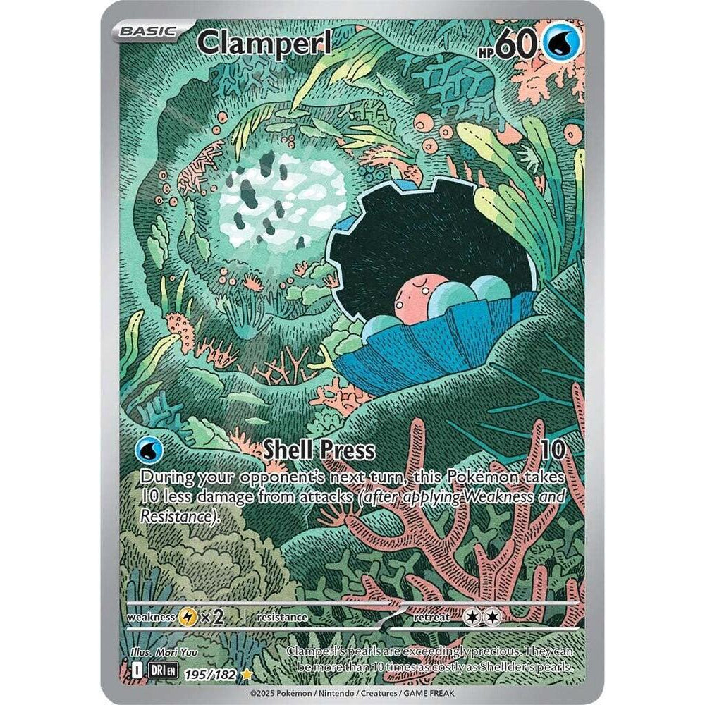 PKM [SV10-DRI-195 IR] Clamperl - 195/182