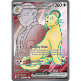 PKM [SV10-DRI-219 UR] Team Rocket's Persian ex - 219/182