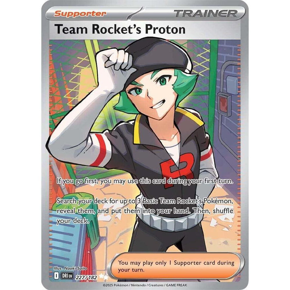 PKM [SV10-DRI-227 UR] Team Rocket's Proton - 227/182
