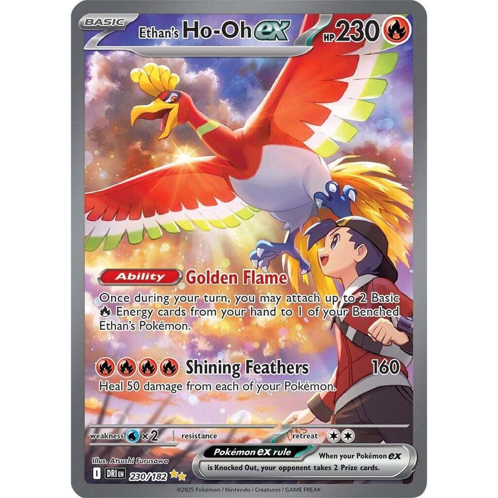 PKM [SV10-DRI-230 SIR] Ethan's Ho-Oh ex - 230/182