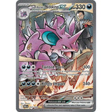 PKM [SV10-DRI-233 SIR] Team Rocket's Nidoking ex - 233/182