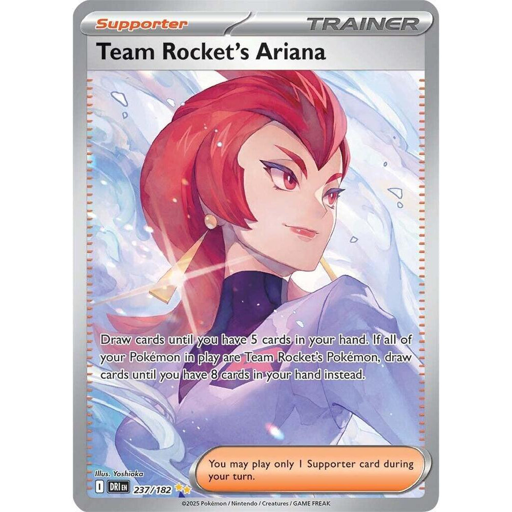 PKM [SV10-DRI-237 SIR] Team Rocket's Ariana - 237/182
