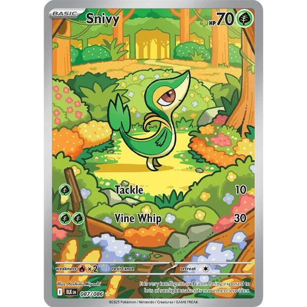 PKM [SV10.5B-BLK-087] Snivy - 087/086