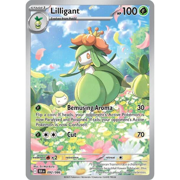 PKM [SV10.5B-BLK-092] Lilligant - 092/086