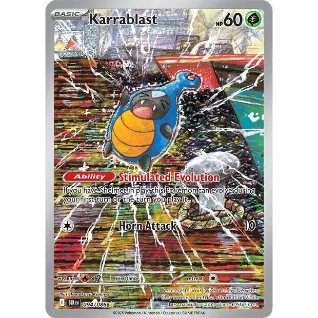 PKM [SV10.5B-BLK-094] Karrablast - 094/086