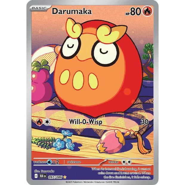 PKM [SV10.5B-BLK-097] Darumaka - 097/086
